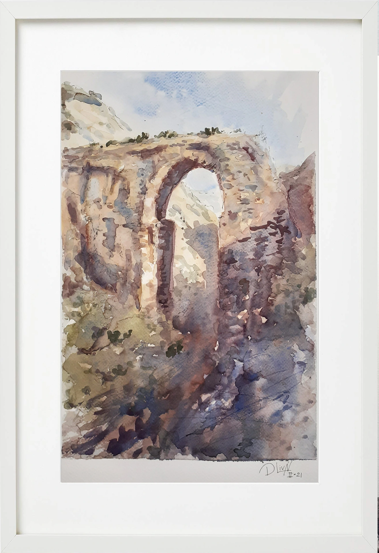 Arco de la Mora Antes Restauración 35x40 (120€)