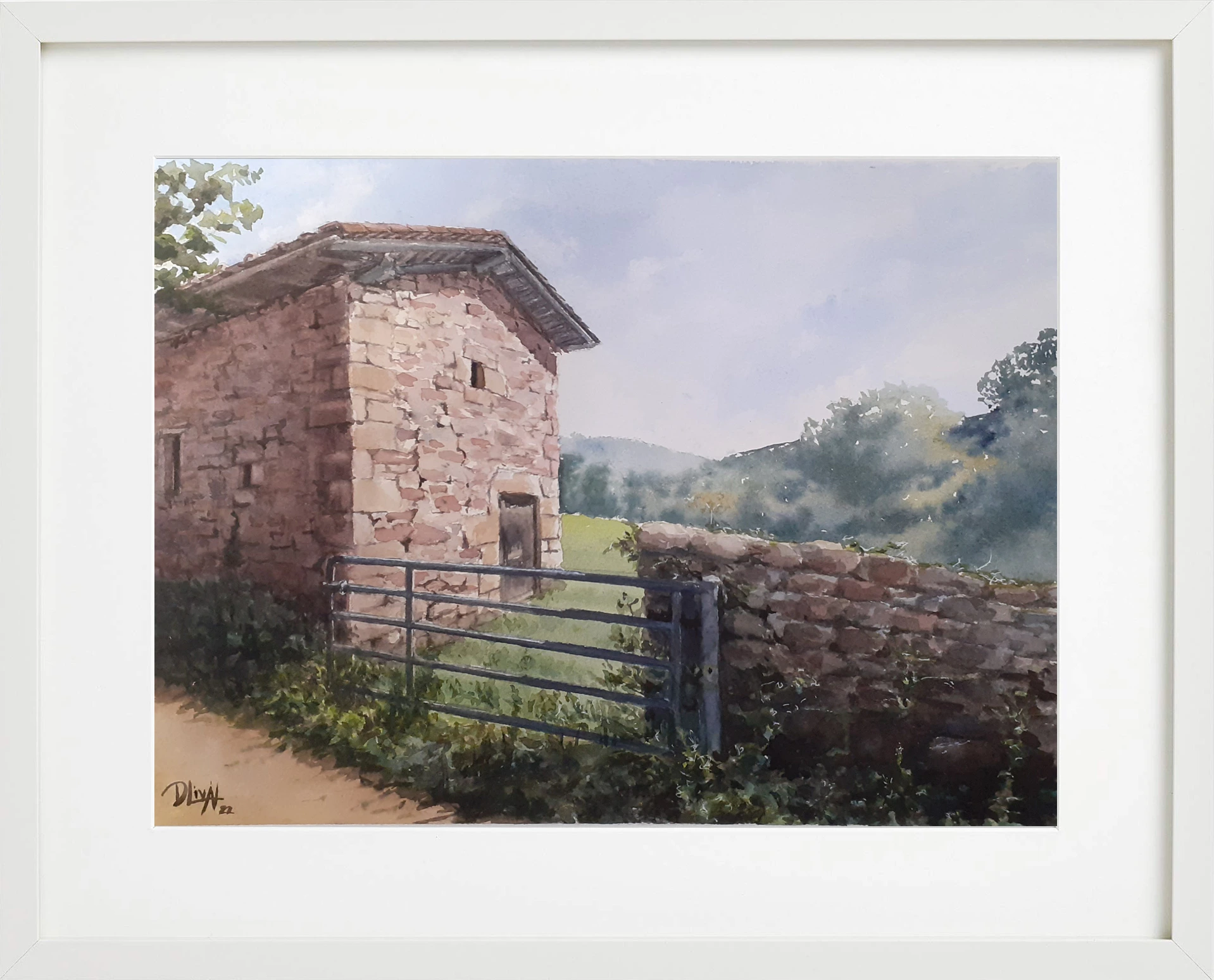 Camino a Xoxorrín Erratzu Baztan 30x40 (60€)