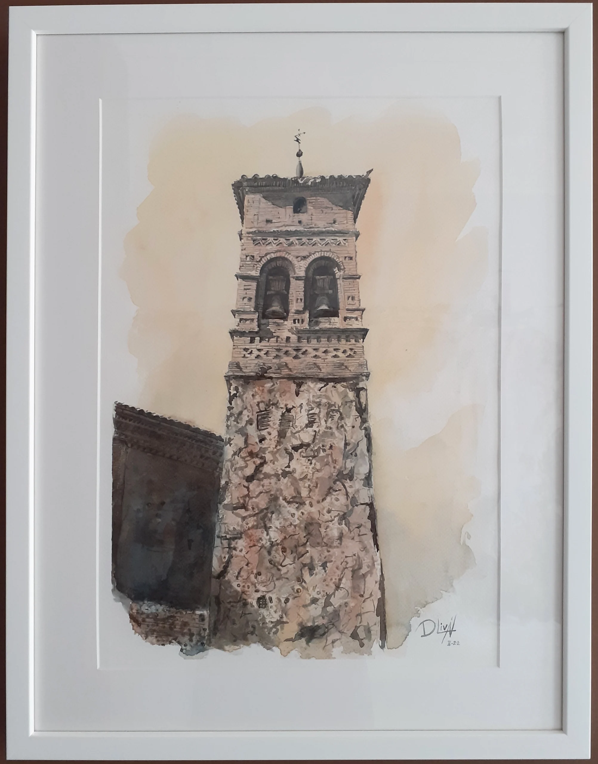 Iglesia de San Mateo antes de su restauración 35x50