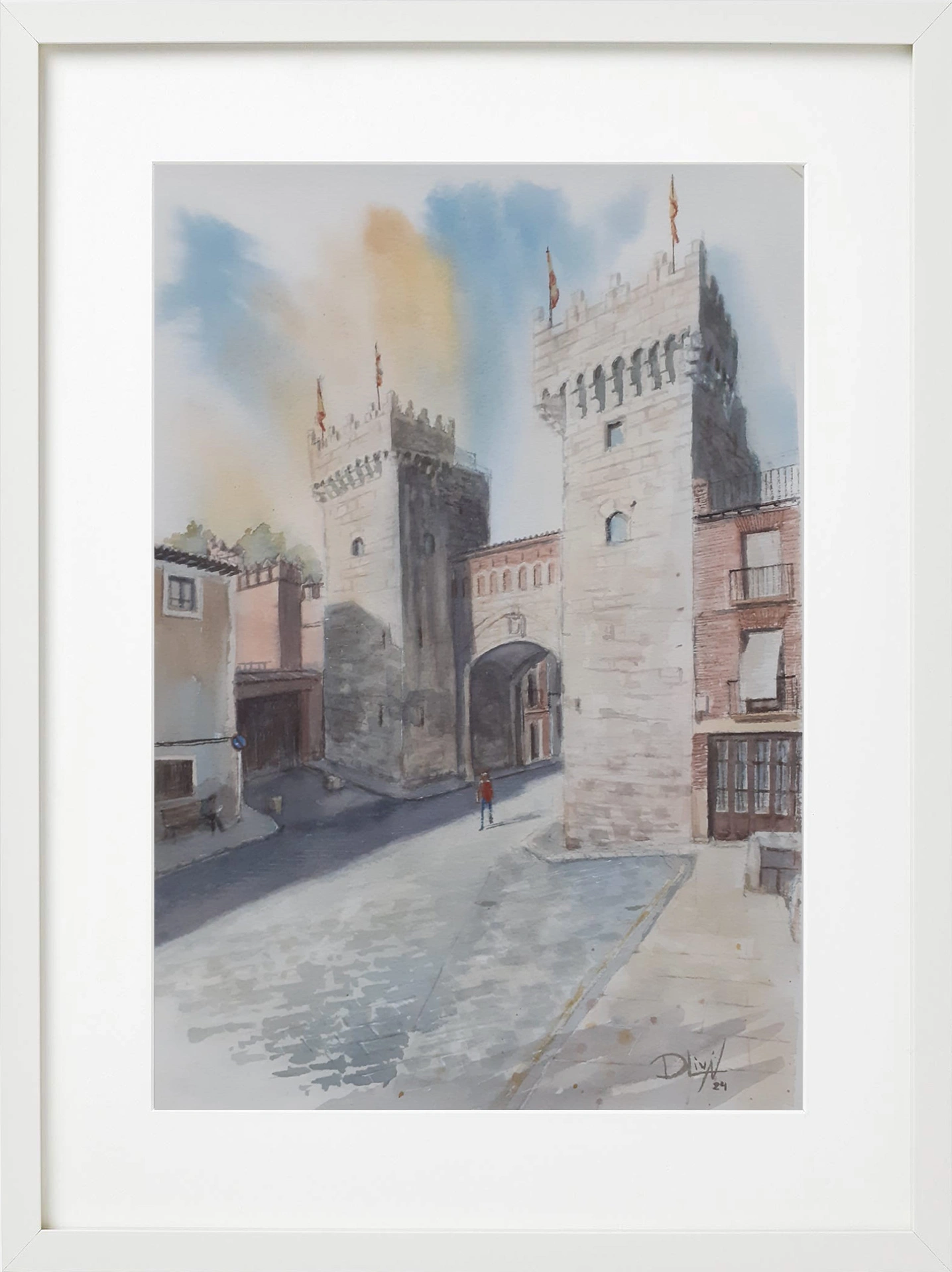 Puerta Baja de Daroca 30x40