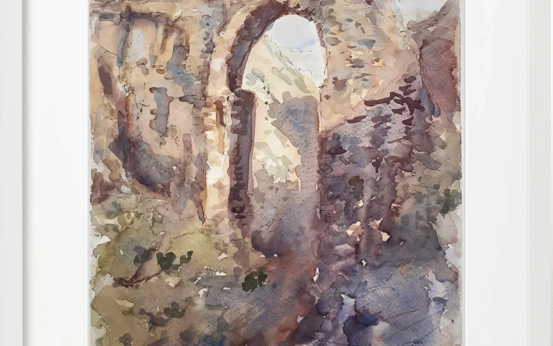 Arco de la Mora Antes Restauración 35×40 (120€)