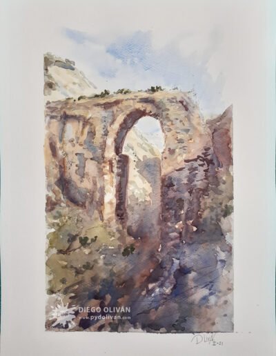 Arco de la Mora antes de Restauración