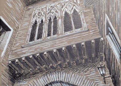 Arco del Dean de Zaragoza Mixta 30×40 (60€)