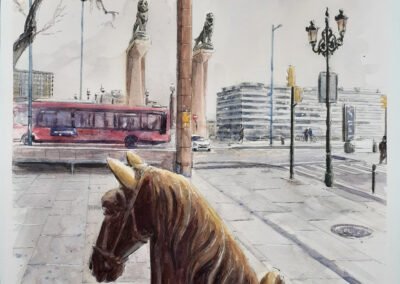 Caballito de la Lonja de Zaragoza