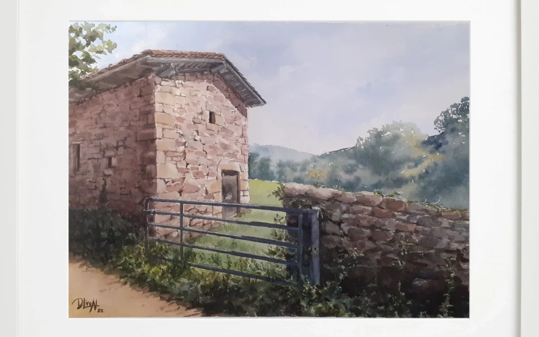 Camino a Xoxorrín Erratzu Baztan 30×40 (60€)