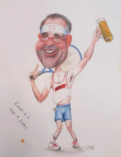 Caricatura policromos