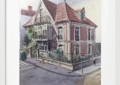 Casa del Doctor Bringas Santoña 29,7×42 (60€)