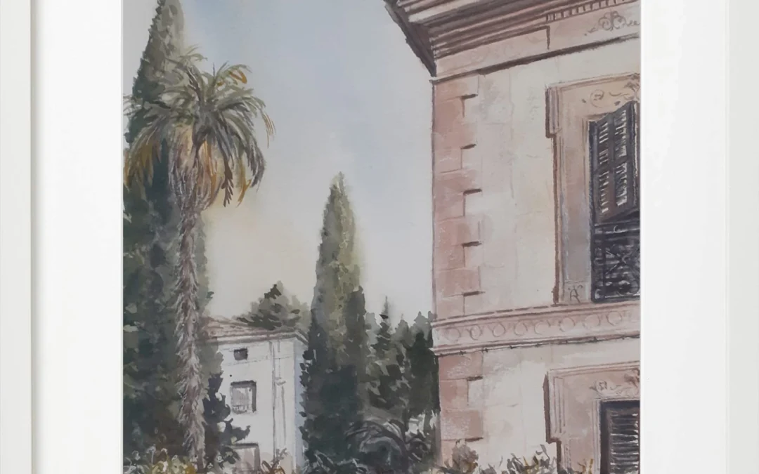 Casa indiana en Daroca 30×40 (60€)