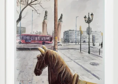 Casino Goya de Zuera 30×40 (120€)