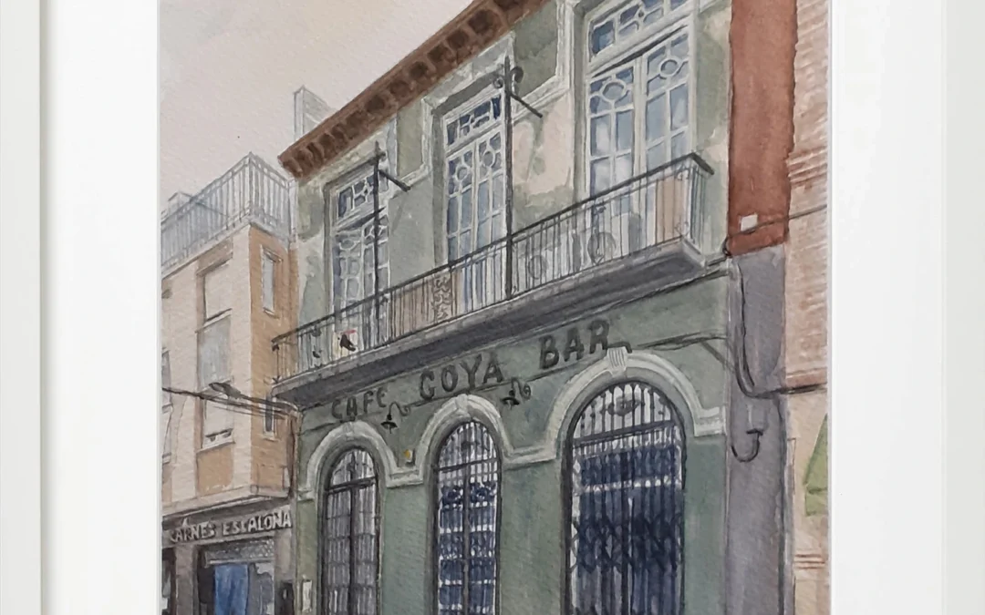 Casino Goya de Zuera 30×40 (120€)