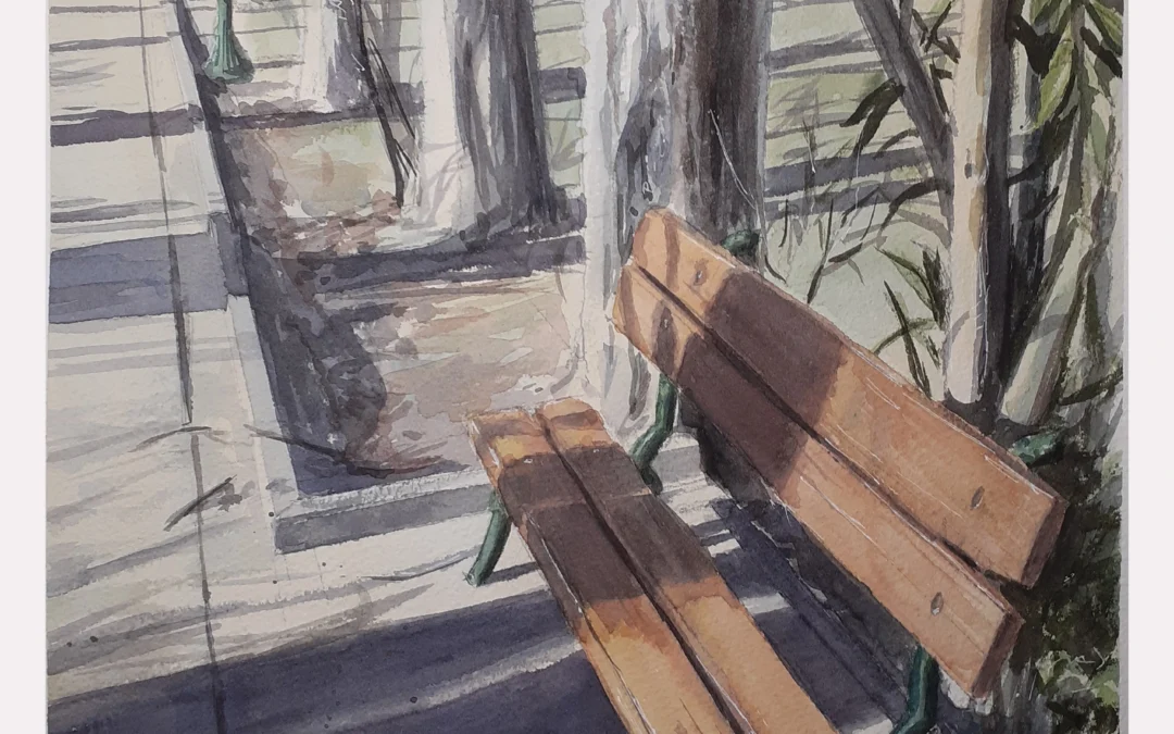 El Banco del parque 30×40 (50€)