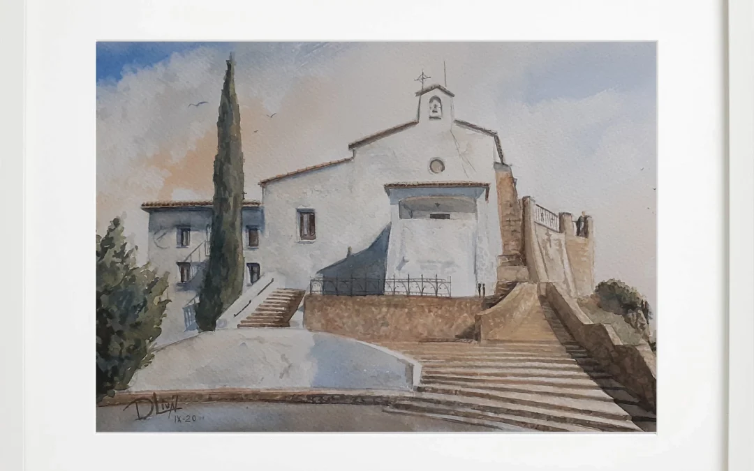 Ermita Nuestra Señora del Salz de Zuera 30×40 (120€)