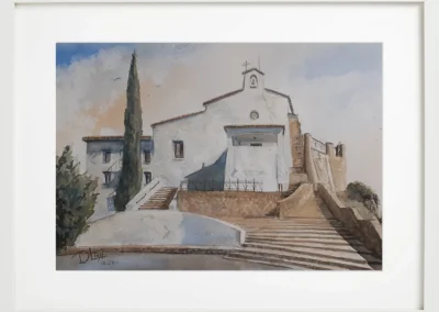 Ermita Nuestra Señora del Salz de Zuera 30×40 (120€)