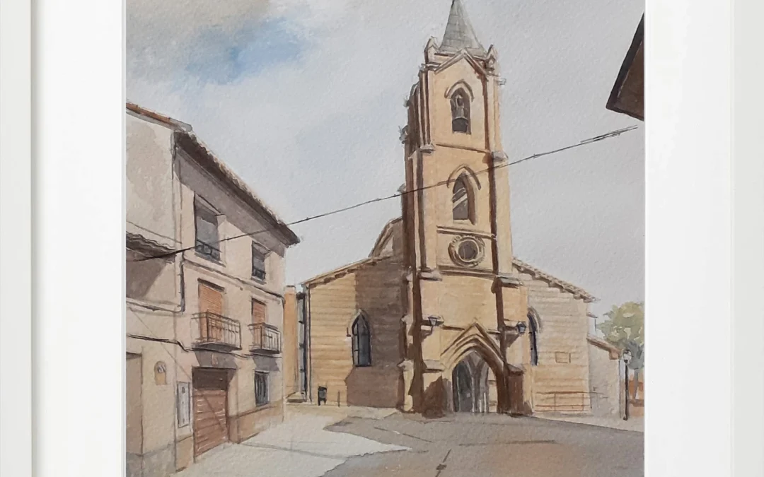 Iglesia San Pedro de Zuera 30×40 (120€)