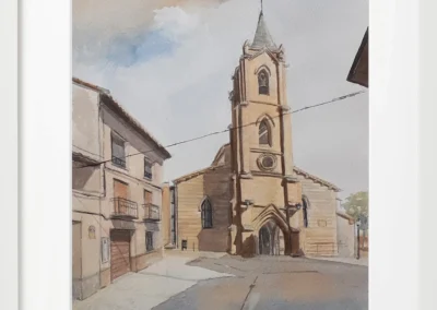Iglesia San Pedro de Zuera 30×40 (120€)