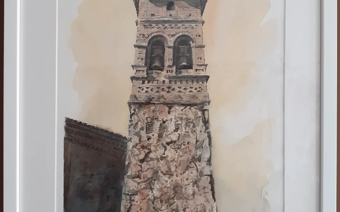 Iglesia de San Mateo antes de su restauración 35×50