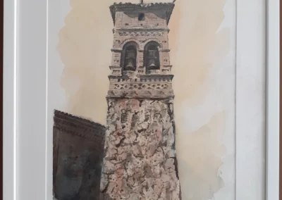 Iglesia de San Mateo antes de su restauración 35×50